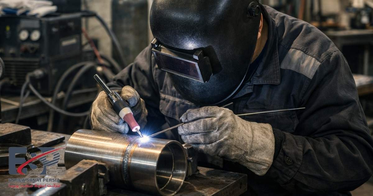 جوشکاری صنعتی و تخصصی در استیلا صنعت پرسیا