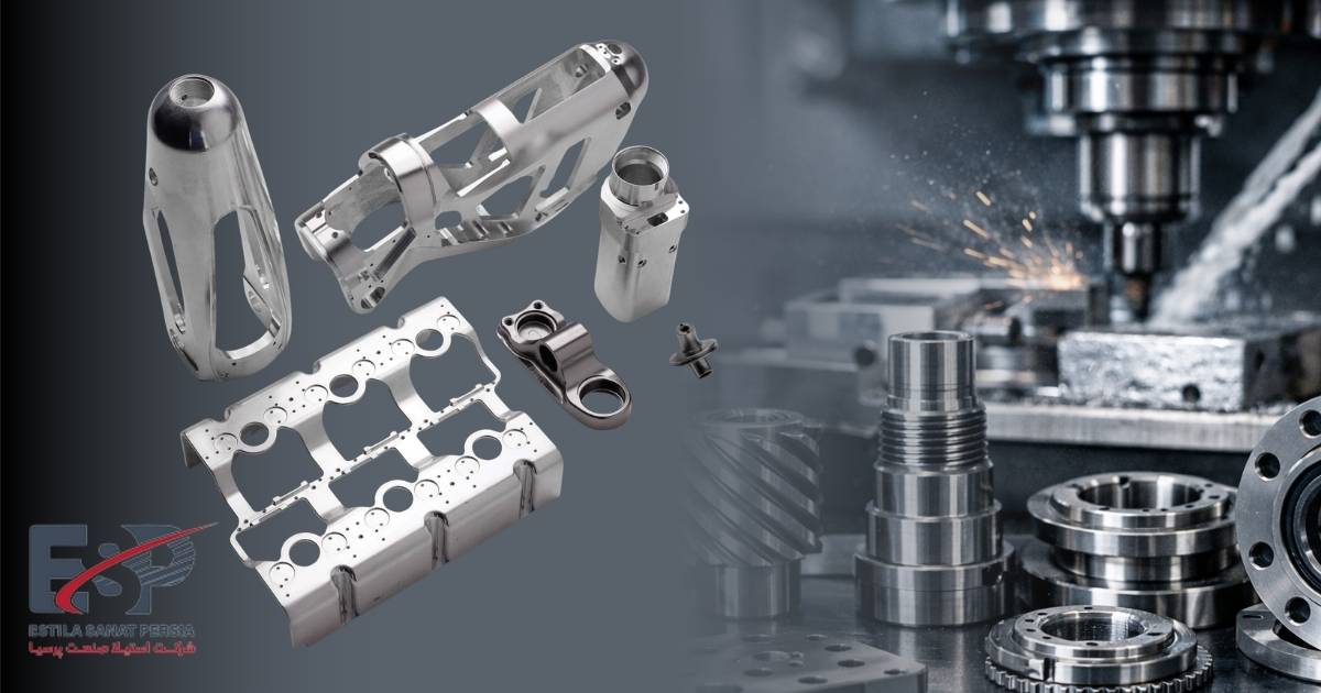 ساخت قطعات فلزی سفارشی در استیلا صنعت